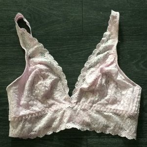 NWOT light pink Wacoal 36 M bralette